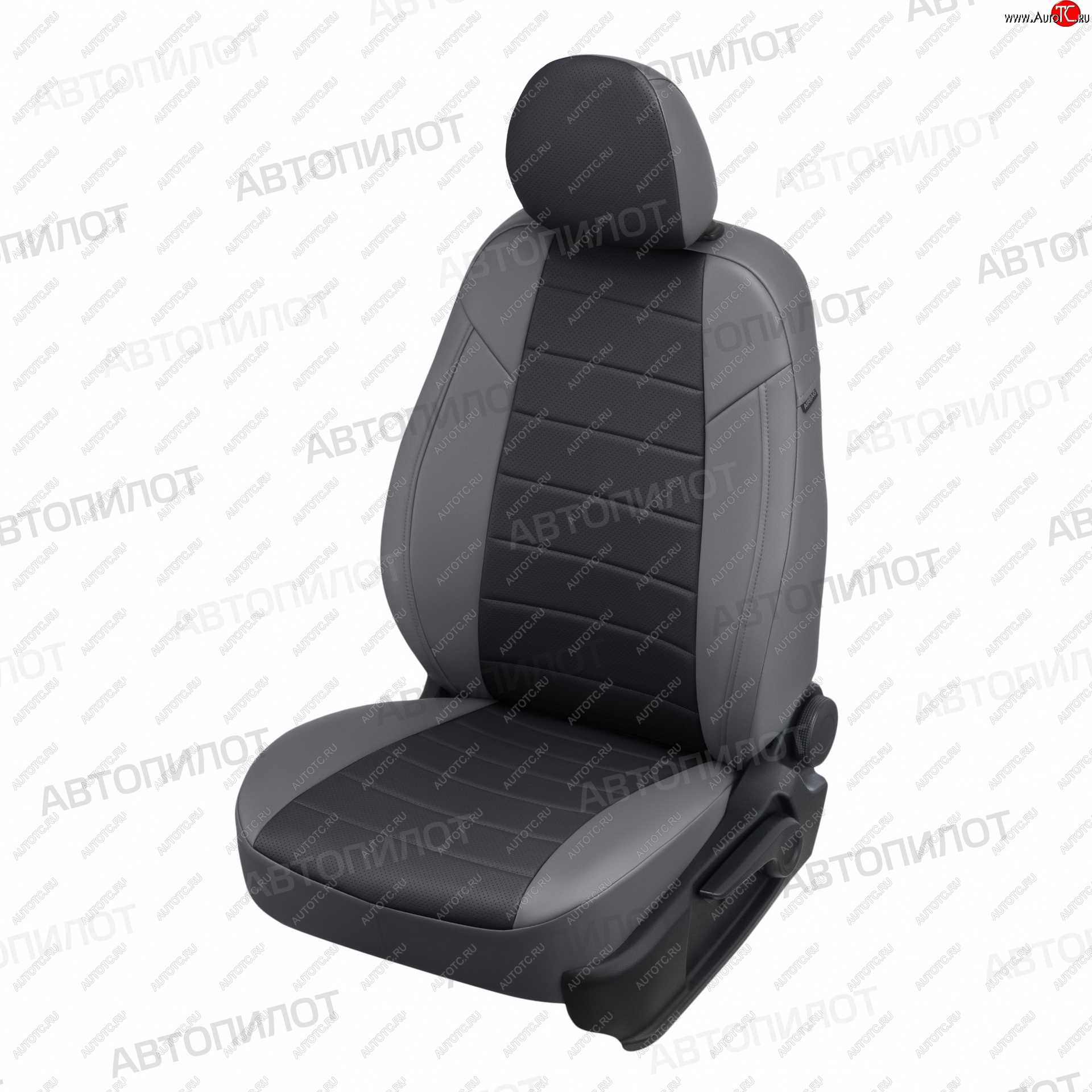 13 849 р. Чехлы сидений Экокожа (5 мест экокожа) Автопилот  Chery Tiggo 8 PRO (2021-2025) (серый/черный)  с доставкой в г. Воронеж