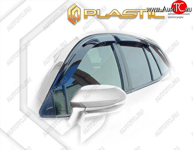 1 999 р. Дефлектора окон (Япония) CA-Plastic  Toyota Corolla  E210 (2018-2022) универсал дорестайлинг (classic полупрозрачный, без хром. молдинга)  с доставкой в г. Воронеж