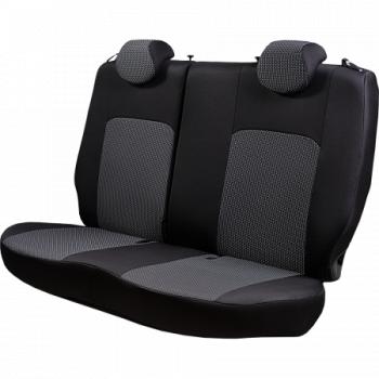 5 949 р. Комплект чехлов для сидений (РЗСиС 60/40 2Г жаккард) Дублин Lord Autofashion  Chevrolet Niva 2123 рестайлинг (2009-2020) (серый, вставка Сеул серая, строчка серая)  с доставкой в г. Воронеж. Увеличить фотографию 6
