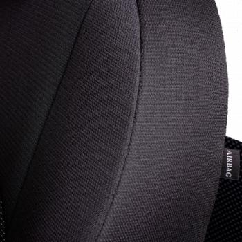 5 399 р. Комплект чехлов для сидений (ЦЗС Жаккард) Дублин Lord Autofashion  Лада Нива 4х4  2121 (1977-2019) 3 дв. дорестайлинг (черный, вставка Ёж белая)  с доставкой в г. Воронеж. Увеличить фотографию 9
