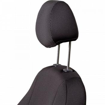 5 399 р. Комплект чехлов для сидений (ЦЗС Жаккард) Дублин Lord Autofashion  Лада Нива 4х4  2121 (1977-2019) 3 дв. дорестайлинг (черный, вставка Ёж белая)  с доставкой в г. Воронеж. Увеличить фотографию 2