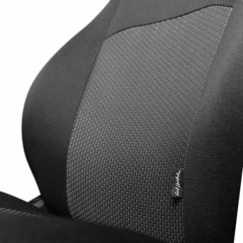5 399 р. Комплект чехлов для сидений (ЦЗС Жаккард) Дублин Lord Autofashion  Лада Нива 4х4  2121 (1977-2019) 3 дв. дорестайлинг (черный, вставка Зигзаг серая)  с доставкой в г. Воронеж. Увеличить фотографию 8