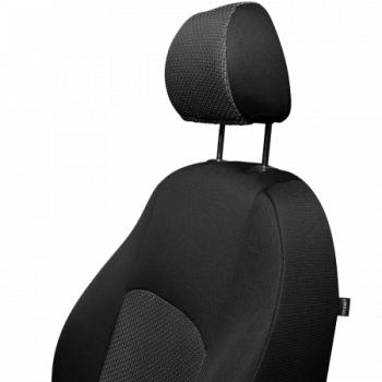 5 399 р. Комплект чехлов для сидений (ЦЗС Жаккард) Дублин Lord Autofashion  Лада нива 4х4  2131 (2014-2019) Урбан 3 дв. дорестайлинг (черный, вставка Зигзаг серая)  с доставкой в г. Воронеж. Увеличить фотографию 7