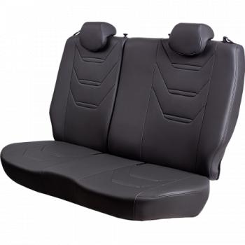 11 899 р. Комплект чехлов для сидений (ЦЗС 2П+1Г Орегон) ТУРИН-2 Lord Autofashion  Renault Logan  1 (2004-2016) дорестайлинг, рестайлинг (серый, вставка серая, строчка серая)  с доставкой в г. Воронеж. Увеличить фотографию 9