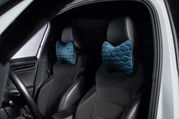 429 р. Подушка-косточка (Илана+Афины) КОСТОЧКА ст СОТА Lord Autofashion   (черный, мурена, строчка бежевая)  с доставкой в г. Воронеж. Увеличить фотографию 6