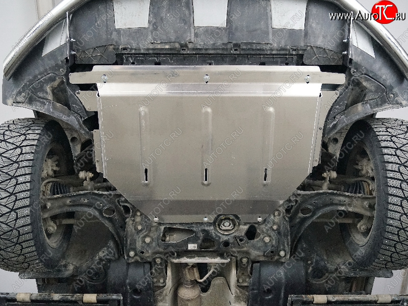 11 399 р. Защита картера двигателя (алюминий) TCC Volkswagen Tiguan Mk2 дорестайлинг (2016-2020)  с доставкой в г. Воронеж
