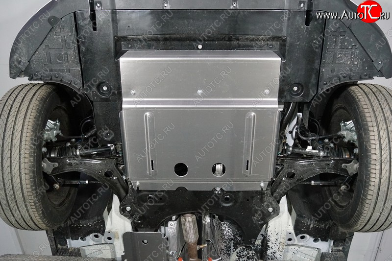 8 199 р. Защита картера и КПП (1-6L Turbo)ТСС Тюнинг EXEED TXL  дорестайлинг (2020-2021) (алюминий 4 мм)  с доставкой в г. Воронеж