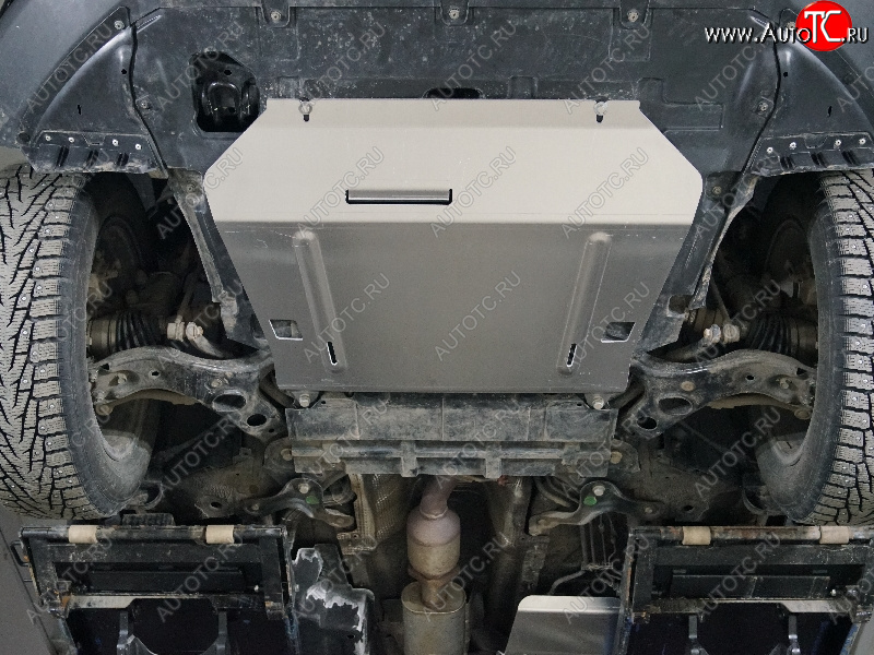 9 399 р. Защита картера и КПП ТСС Тюнинг  Geely Atlas Pro  NL3 (2019-2025) (алюминий 4 мм)  с доставкой в г. Воронеж