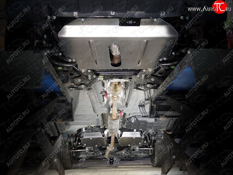 14 849 р. Защиты комплект (картер и кпп, бак) ТСС Тюнинг  Geely Emgrand X7 (2019-2021) 2-ой рестайлинг (алюминий 4 мм)  с доставкой в г. Воронеж