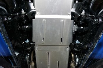 5 549 р. Защита переднего редуктора (алюминий) 4мм  zktcc00503  с доставкой в г. Воронеж. Увеличить фотографию 1