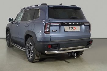 Защита задняя (нержавейка 60,3 мм), ТСС Тюнинг Haval Dargo (2022-2025) ()