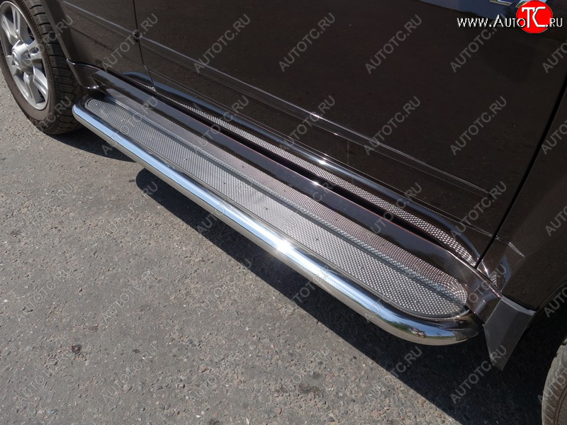 41 749 р. Пороги с площадкой 60,3 мм ТСС Тюнинг  Haval H5 (2020-2023) рестайлинг (нержавейка)  с доставкой в г. Воронеж