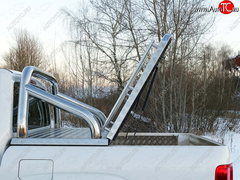 54 999 р. Защита кузова d76,1 мм (для крышки) ТСС Тюнинг  Volkswagen Amarok (2016-2022) рестайлинг (нержавейка)  с доставкой в г. Воронеж