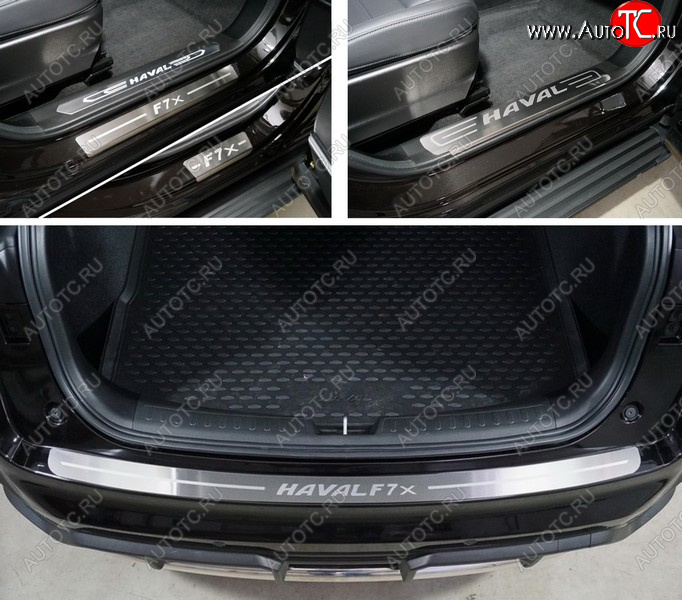 10 799 р. Накладки комплект, ТСС Тюнинг  Haval F7x (2022-2024) рестайлинг  с доставкой в г. Воронеж