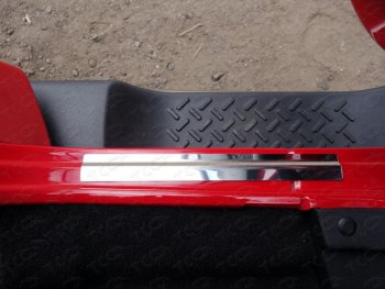 Накладки на пороги ТСС Тюнинг Jeep Wrangler JK 3 дв. дорестайлинг (2006-2010)