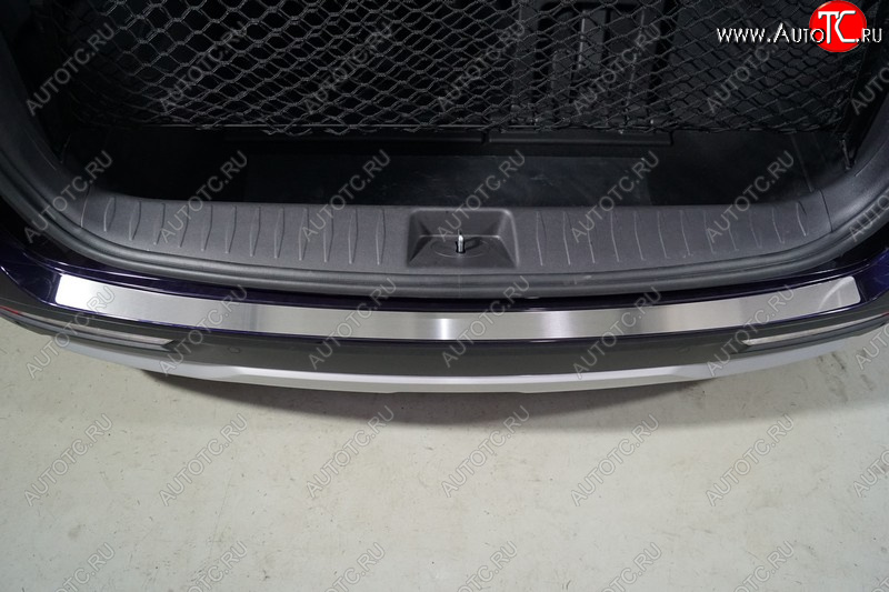 3 899 р. Накладка на задний бампер, ТСС Тюнинг  KIA Carnival  KA4 (2020-2023) минивэн дорестайлинг (Лист шлифованный)  с доставкой в г. Воронеж