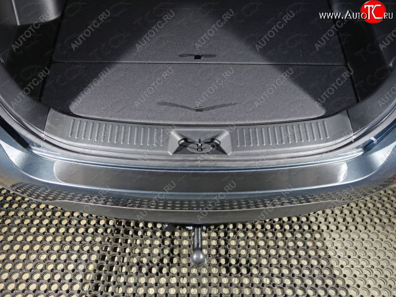 2 999 р. Накладка на задний бампер, ТСС Тюнинг  KIA Sorento ( XM,  UM/Prime) (2012-2020) рестайлинг, дорестайлинг (Лист шлифованный)  с доставкой в г. Воронеж