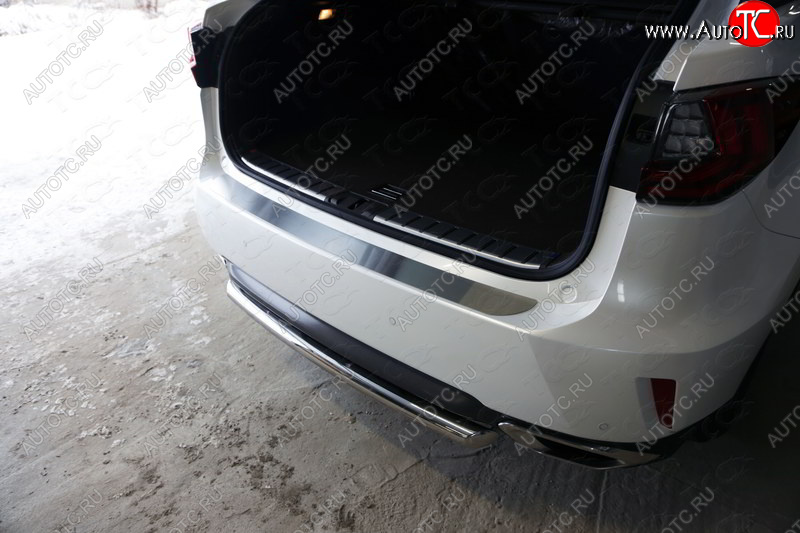 3 399 р. Накладка на задний бампер, ТСС Тюнинг  Lexus RX  200T - RX450H  AL10 (Лист шлифованный)  с доставкой в г. Воронеж