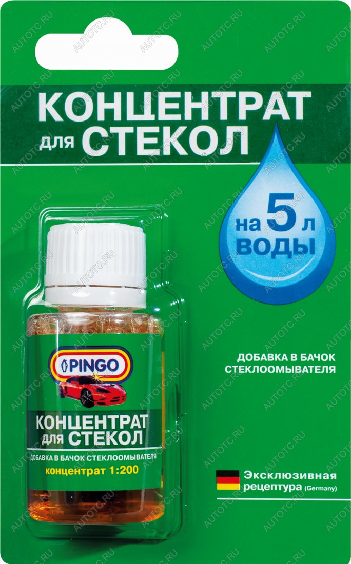 419 р. Концентрат для стекол (1:200) с ароматом яблока, 25 мл Pingo 85030-4  с доставкой в г. Воронеж
