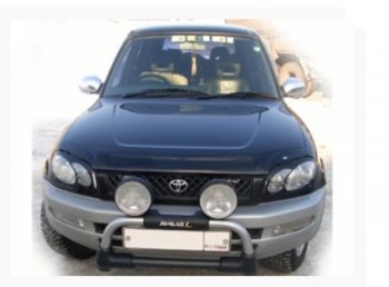 Дефлектор капота SIM Toyota RAV4 XA10 3 дв. рестайлинг (1998-2000)