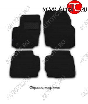 3 999 р. Комплект ковриков в салон (текстиль, чёрные) Autofamily Changan CS35 (2012-2021)  с доставкой в г. Воронеж