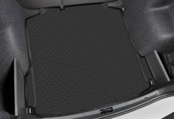 6 449 р. Коврик в багажник с функцией защиты бампера Econom подходит для MAZDA CX-5, 2017-, 1 шт. (полиуретан)  Мазда СХ-5 Element element.set.020  с доставкой в г. Воронеж. Увеличить фотографию 1