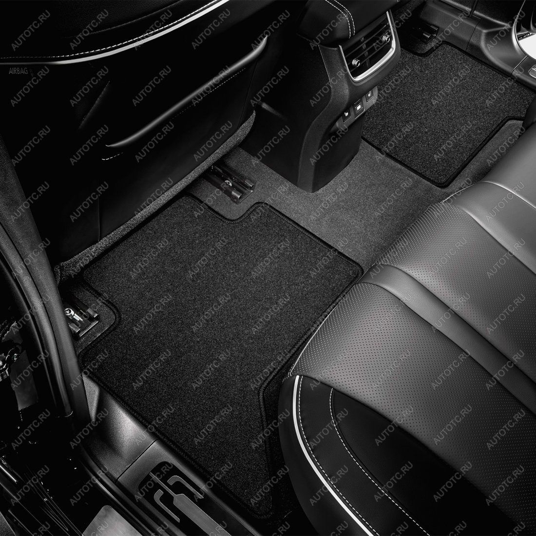 2 499 р. Коврики в салон KLEVER Econom GEELY Tugella, 2020-, кросс., 4шт.. (текстиль)  Джили Тугела Klever klever0107502801200k  с доставкой в г. Воронеж