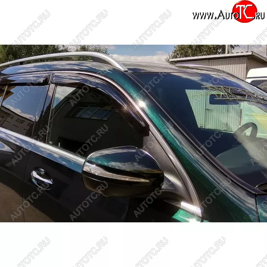 4 499 р. Дефлекторы окон SIM Mercedes-Benz GLS-Class X167 (2019-2025)  с доставкой в г. Воронеж