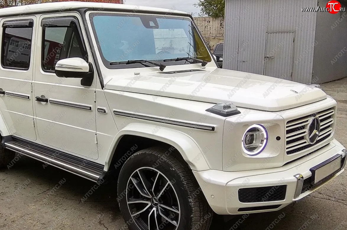 4 499 р. Дефлекторы окон SIM Mercedes-Benz G class W463 (2018-2025)  с доставкой в г. Воронеж