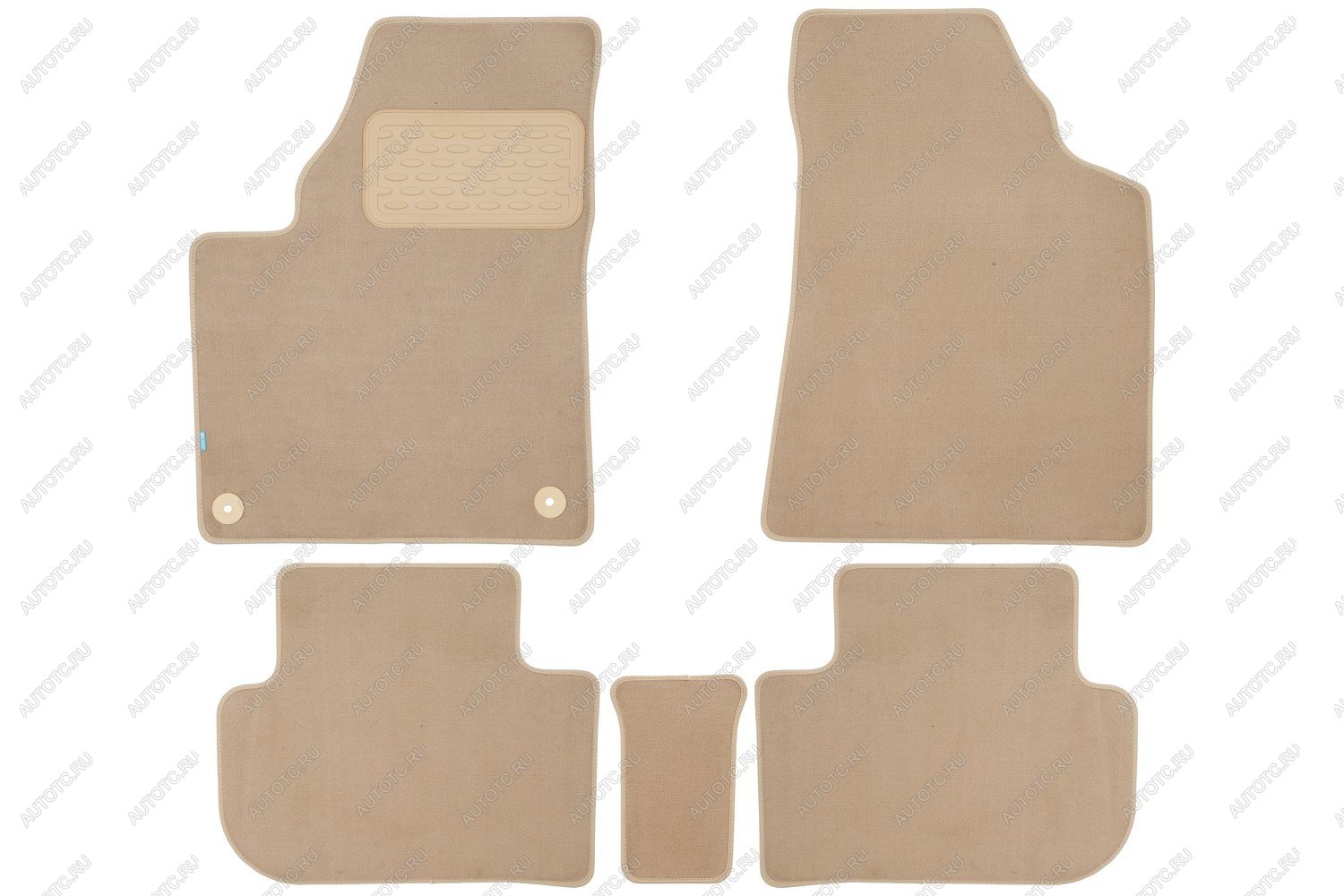 3 799 р. Коврики в салон Klever Premium FAW Besturn T77 2021- кросс., 5шт. (текстиль, бежевые)  ФАВ Бестюн Т77 Klever klever0406201522112kh  с доставкой в г. Воронеж