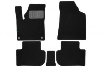 4 649 р. Коврики в салон Klever Premium FAW Besturn T77 2021- кросс., 5шт. (текстиль)  ФАВ Бестюн Т77 Klever klever0506201522110kh  с доставкой в г. Воронеж. Увеличить фотографию 1