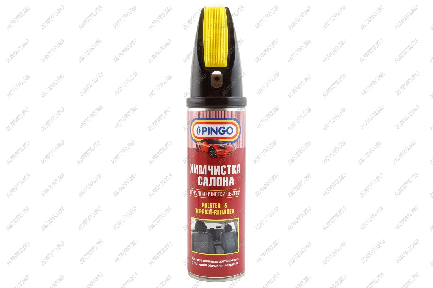 1 049 р. Химчистка салона. Аэрозольный баллон со щеткой Pingo 85020-7  с доставкой в г. Воронеж