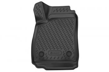 1 149 р. Коврики 3D в салон подходят для CHEVROLET Cobalt (II, IIr) 2011-2016, 2020-RAVON R4 2016-2020, Передний левый, 1шт. (полиуретан)  Шевроле Кобальт Element carchv00029.fl  с доставкой в г. Воронеж. Увеличить фотографию 1