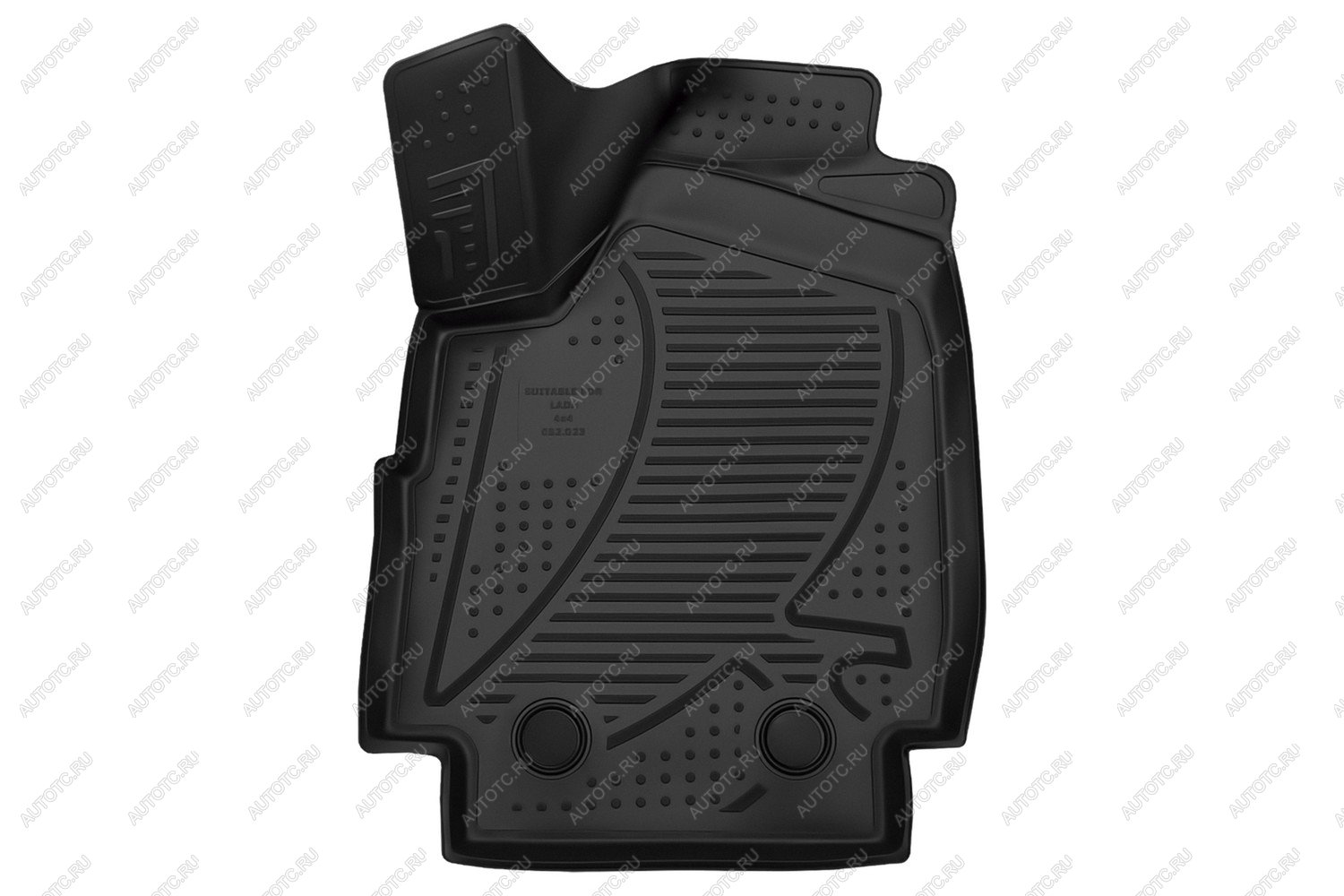 1 069 р. Коврики 3D в салон подходят для LADA 4x4 2009-, Передний левый, 1шт. (полиуретан)  Лада Element f320250e1.fl  с доставкой в г. Воронеж
