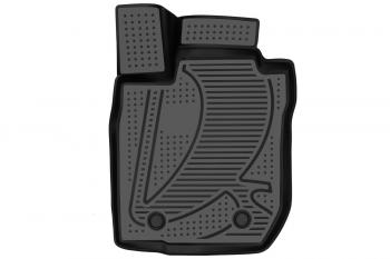 1 029 р. Коврики 3D в салон подходят для LADA Largus, 2012-, Передний левый, 1шт. (полиуретан)  Лада Ларгус Element f120250e1.fl  с доставкой в г. Воронеж. Увеличить фотографию 1