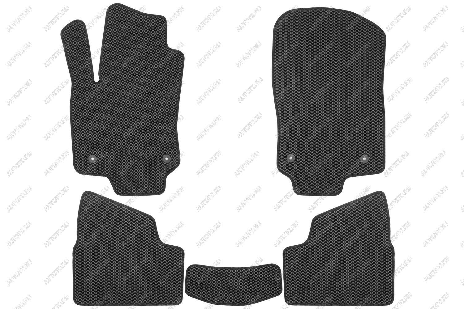 3 179 р. Коврики в салон EVA подходят для OPEL Astra H 2004-2014 (черная окантовка), 5шт.  Опель Астра Klever eva.b.0503701722110k  с доставкой в г. Воронеж