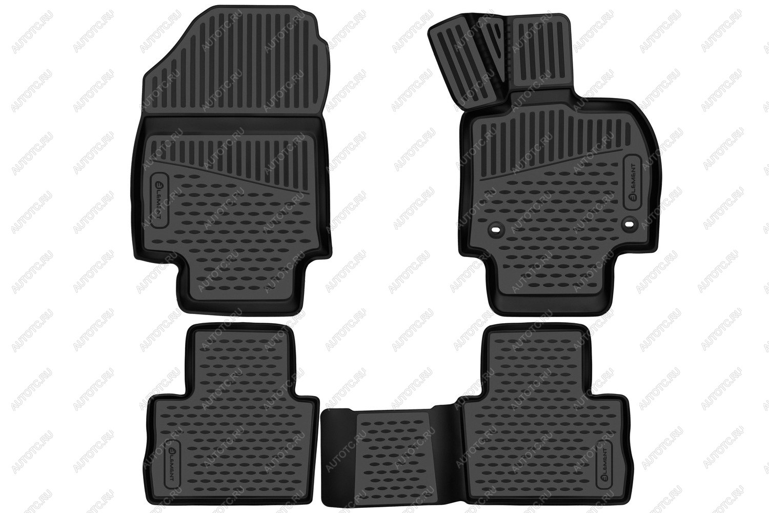 3 599 р. Коврики 3D в салон подходят для TOYOTA Harrier (IV), 2020-, П.Р., внедорожник, 4шт. (полиуретан)  Тойота Харриер Element element3dan0439210k  с доставкой в г. Воронеж