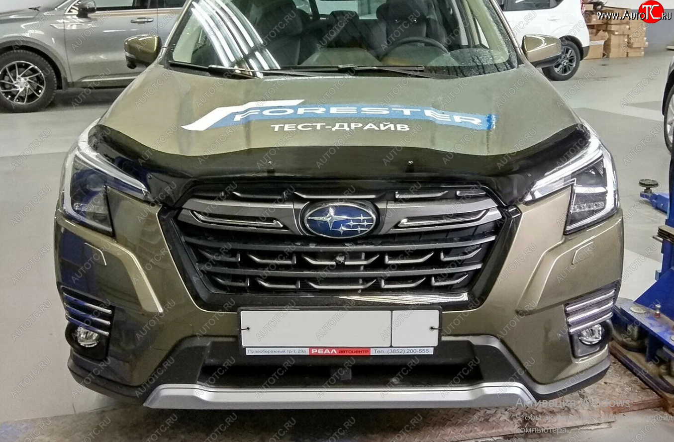 4 599 р. Дефлектор капота SIM Volkswagen Taos (2020-2022)  с доставкой в г. Воронеж