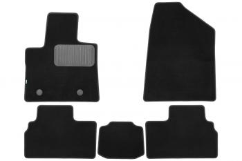 9 549 р. Коврики в салон Klever Premium CHANGAN UNI-V 2022- сед., 5шт. (текстиль)  Чанган Юни-В Klever klever0309200422110kh  с доставкой в г. Воронеж. Увеличить фотографию 1