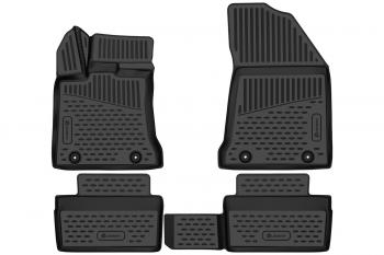 2 599 р. Коврики 3D в салон GEELY Emgrand 7 SS11 2023-, седан, 4шт. (полиуретан)  Джили Эмгранд 7 CC11 Element element3dan0470210k  с доставкой в г. Воронеж. Увеличить фотографию 1