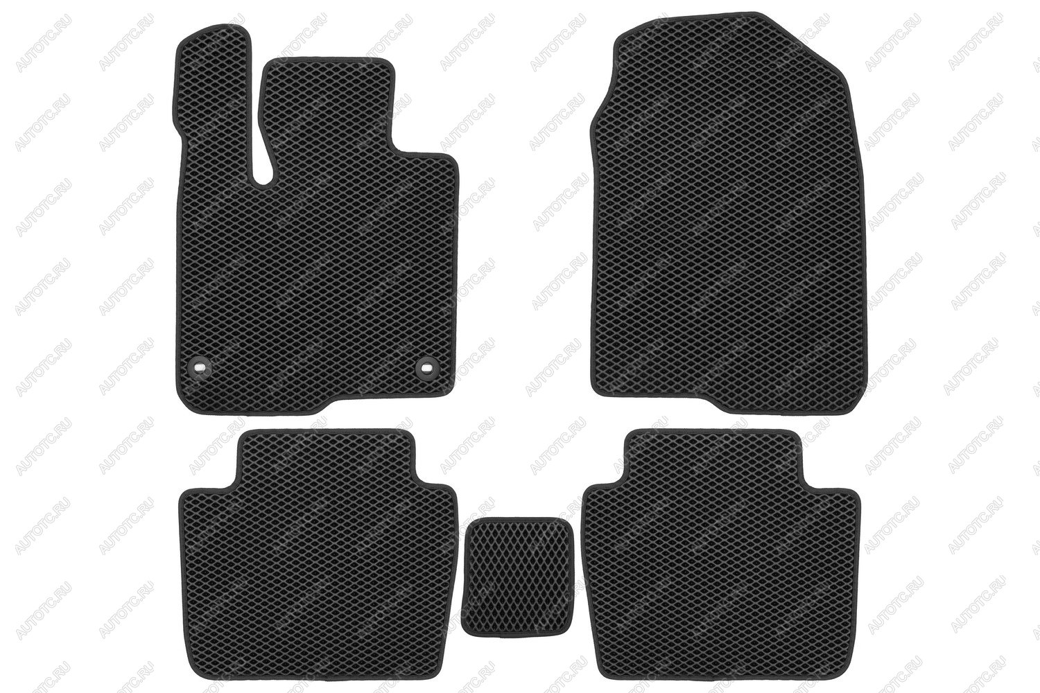 3 069 р. Коврики в салон EVA подходят для HONDA ZR-V 2023-, внед.,(черная окантовка), 5шт.  Хонда Зрв Klever eva.b.0501803822110k  с доставкой в г. Воронеж