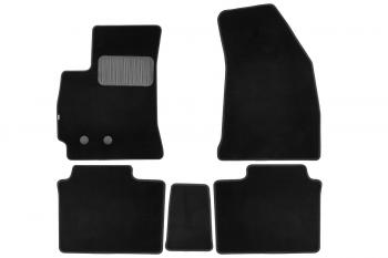4 699 р. Коврики в салон Klever Premium CHERY Arrizo 8 2023- седан, 5шт. (текстиль)  Черри Арризо 8 Klever klever0306303522110kh  с доставкой в г. Воронеж. Увеличить фотографию 1