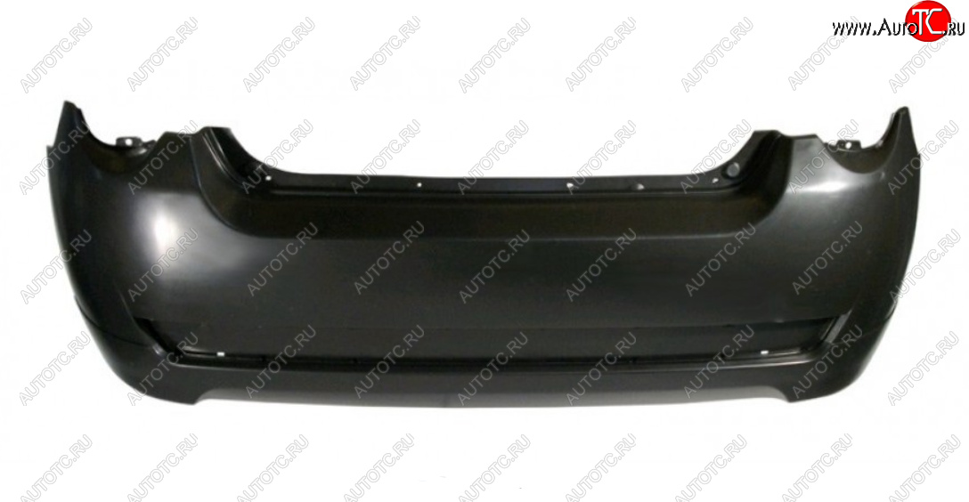 4 899 р. Бампер задний GAMMA  Chevrolet Aveo  T250 (2006-2011) хэтчбек 5 дв рестайлинг (Неокрашенный)  с доставкой в г. Воронеж