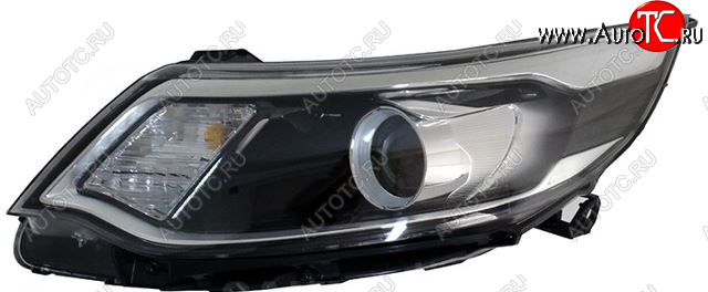 7 949 р. Левая фара (корректор, линзован) BODYPARTS KIA Rio 3 QB рестайлинг седан (2015-2017)  с доставкой в г. Воронеж