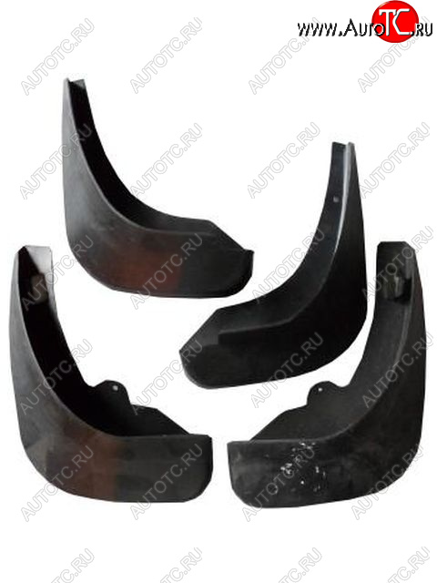 899 р. Комплект брызговиков (4 штуки) BodyParts Ford Focus 2 универсал дорестайлинг (2004-2008)  с доставкой в г. Воронеж