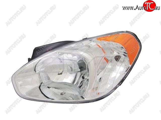 3 499 р. Левая фара BODYPARTS Hyundai Verna 2 MC седан (2005-2011)  с доставкой в г. Воронеж