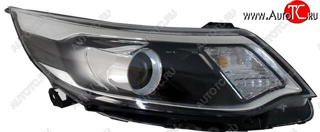5 999 р. Правая фара (корректор, линзован) BodyParts KIA Rio 3 QB рестайлинг седан (2015-2017)  с доставкой в г. Воронеж