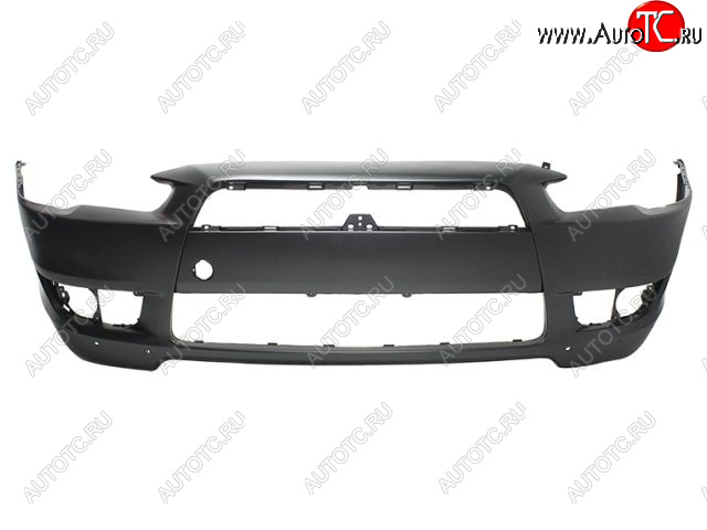 4 649 р. Бампер передний (Тайвань) BodyParts Mitsubishi Lancer 10 CY седан дорестайлинг (2007-2010) (Неокрашенный)  с доставкой в г. Воронеж