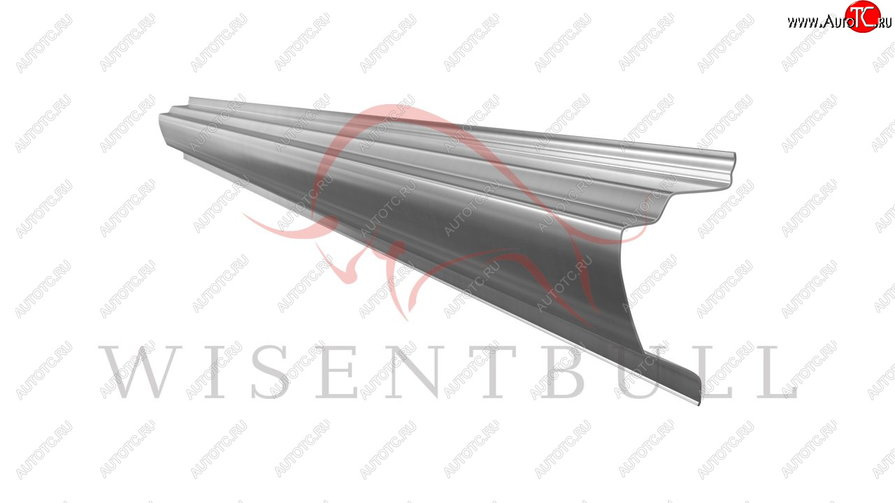 2 189 р. Ремонтный левый порог Wisentbull Peugeot 407 седан (2004-2010)  с доставкой в г. Воронеж