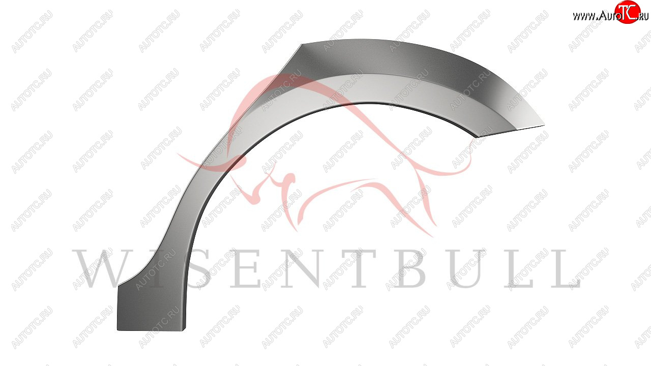 2 189 р. Левая задняя ремонтная арка (внешняя) Wisentbull  KIA Ceed  1 ED (2006-2012) дорестайлинг универсал, рестайлинг универсал  с доставкой в г. Воронеж